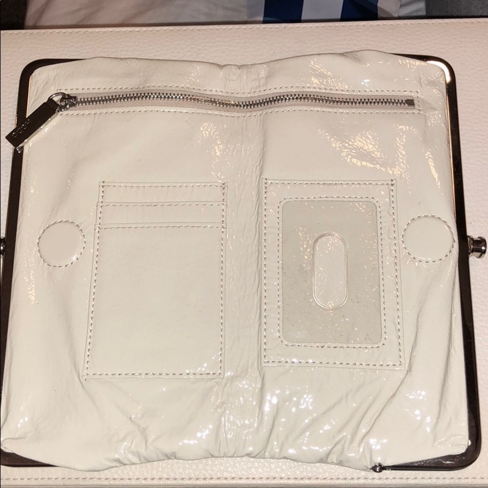 Cream Hobo Wallet - Picture 2 of 5